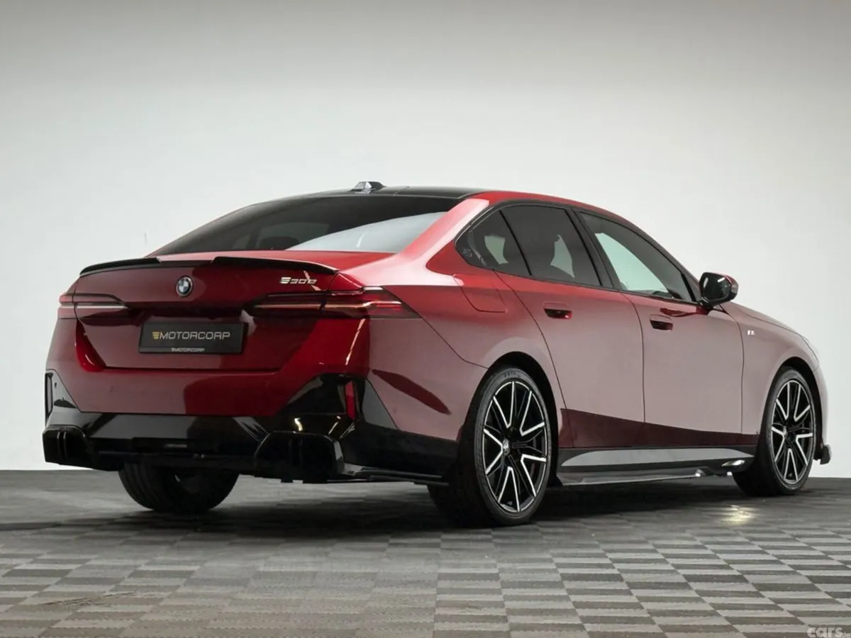 BMW 5-Series Saloon, Petrol Plug-in Hybrid, 2024, Red