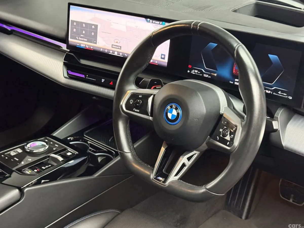 BMW 5-Series Saloon, Petrol Plug-in Hybrid, 2024, Red