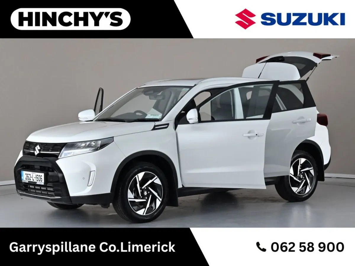 Suzuki Vitara SUV, Petrol Hybrid, 2026, White