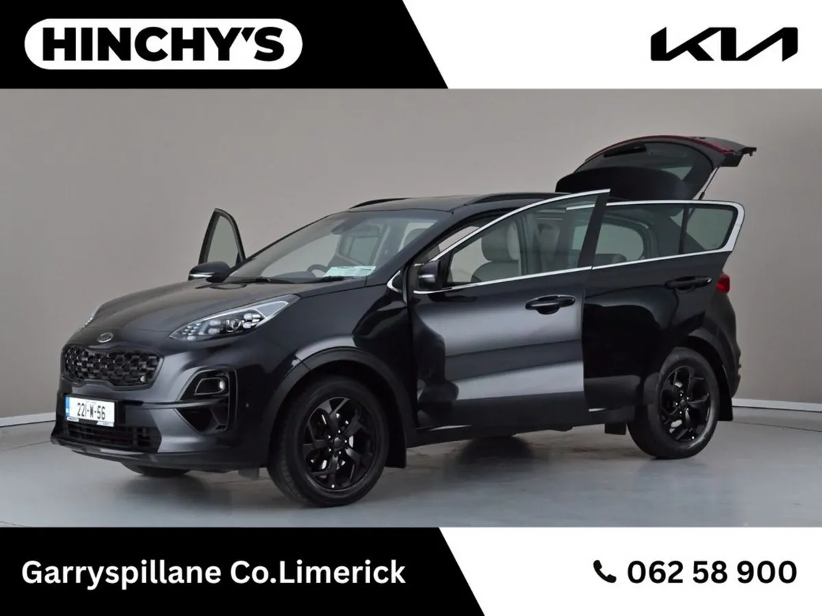 Kia Sportage SUV, Diesel Hybrid, 2022, Black