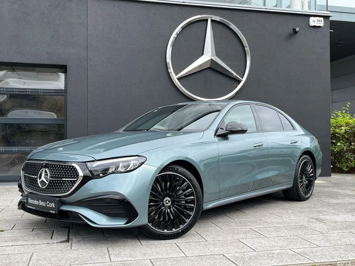 Mercedes-Benz E-Class Saloon, Diesel Hybrid, 2026, Green