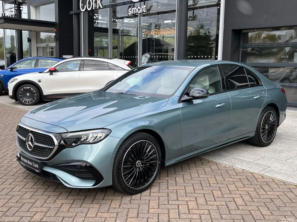 Mercedes-Benz E-Class Saloon, Diesel Hybrid, 2026, Green