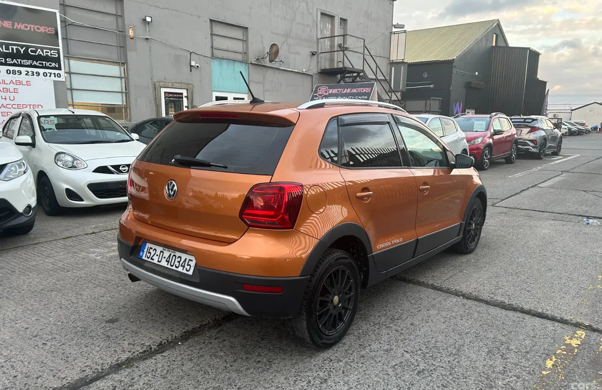 Volkswagen Polo Hatchback, Petrol, 2015, Orange