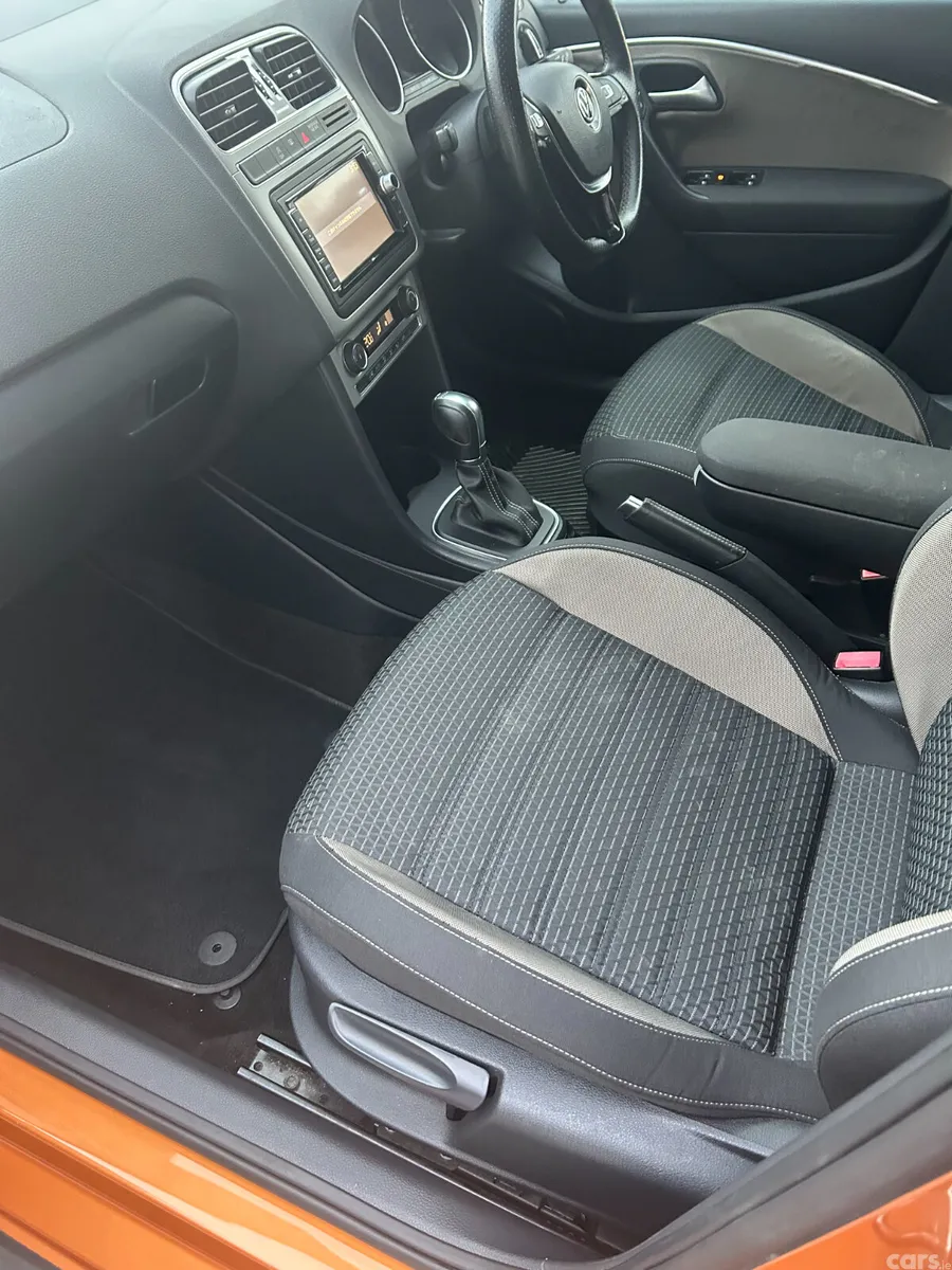 Volkswagen Polo Hatchback, Petrol, 2015, Orange