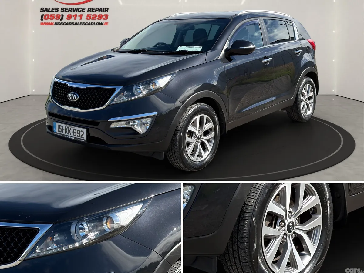 Kia Sportage SUV, Diesel, 2015, Black