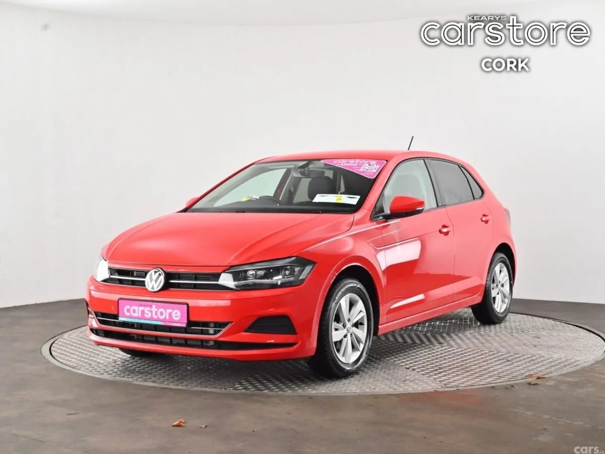 Volkswagen Polo Hatchback, Petrol, 2020, Red