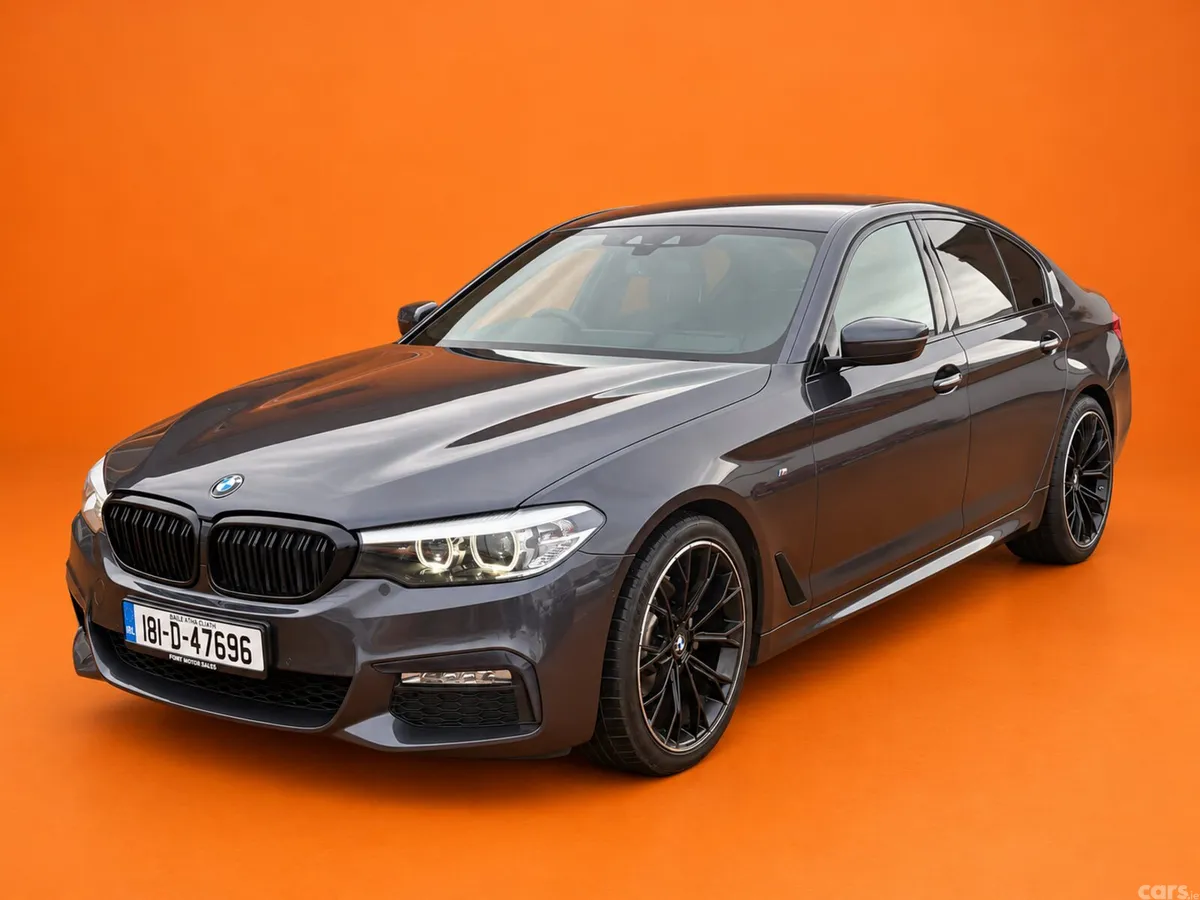 BMW 5-Series Saloon, Petrol, 2018, Grey