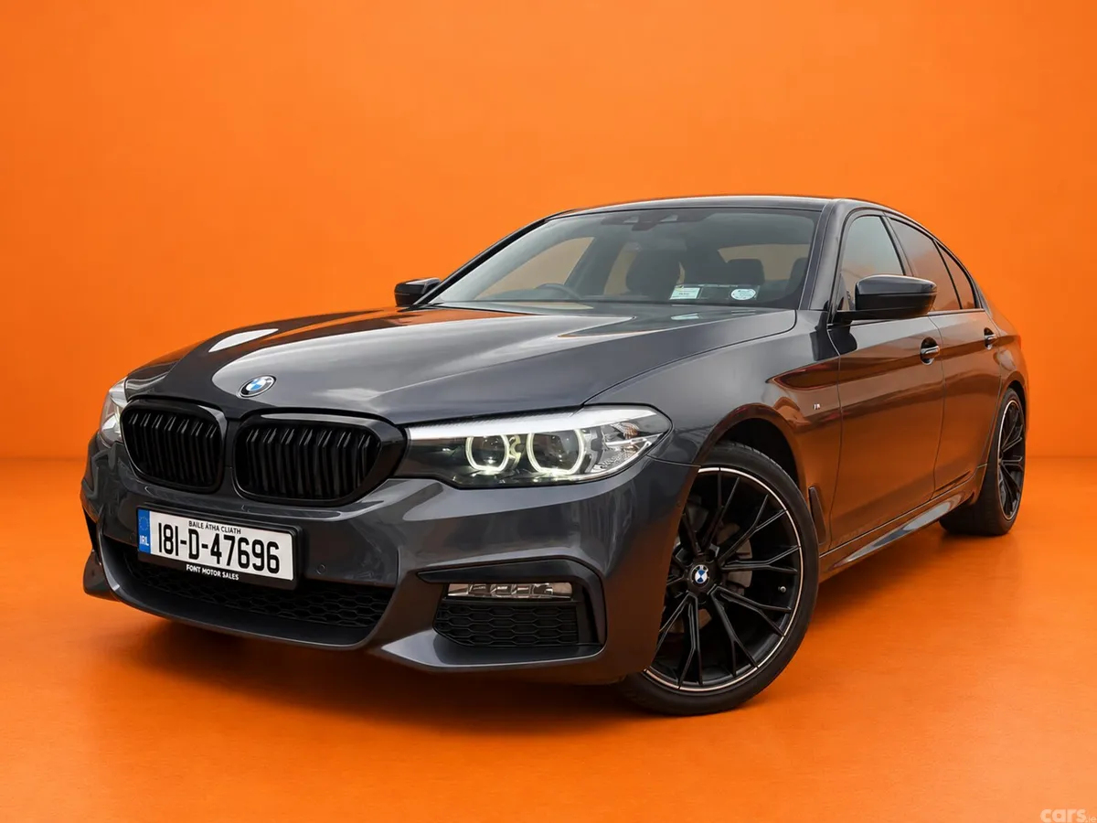 BMW 5-Series Saloon, Petrol, 2018, Grey