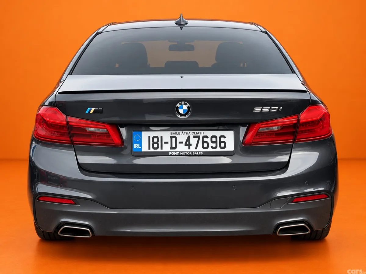 BMW 5-Series Saloon, Petrol, 2018, Grey