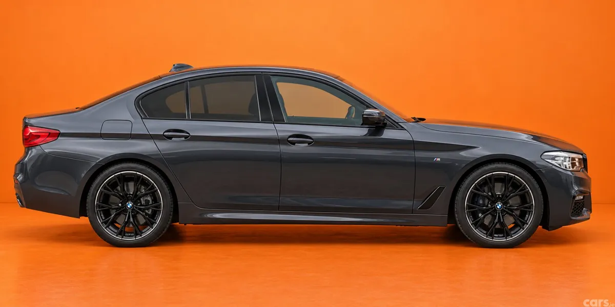 BMW 5-Series Saloon, Petrol, 2018, Grey