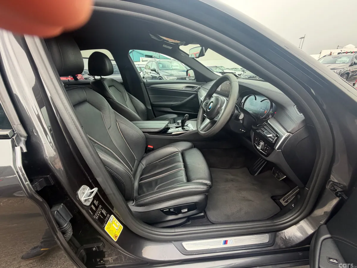 BMW 5-Series Saloon, Petrol, 2018, Grey