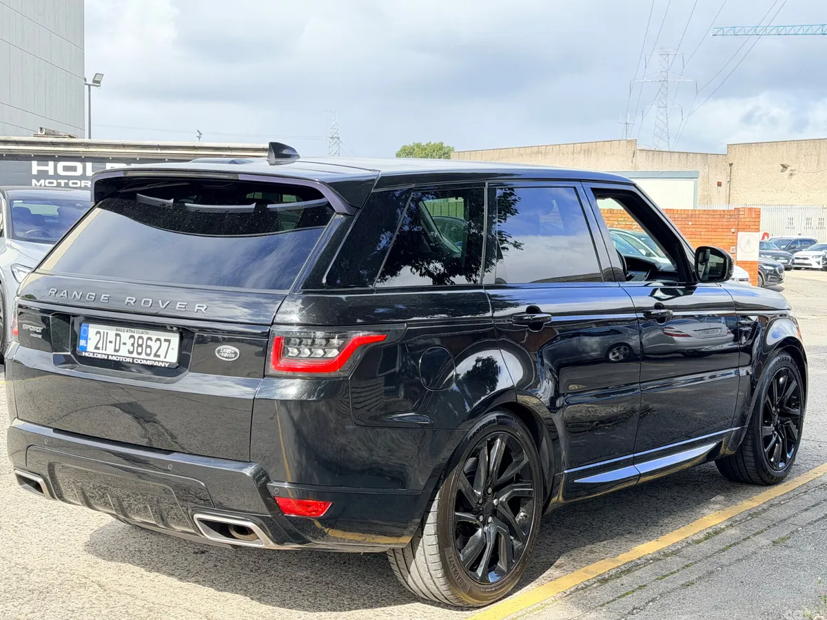 Land Rover Range Rover Sport SUV, Petrol Plug-in Hybrid, 2021, Black