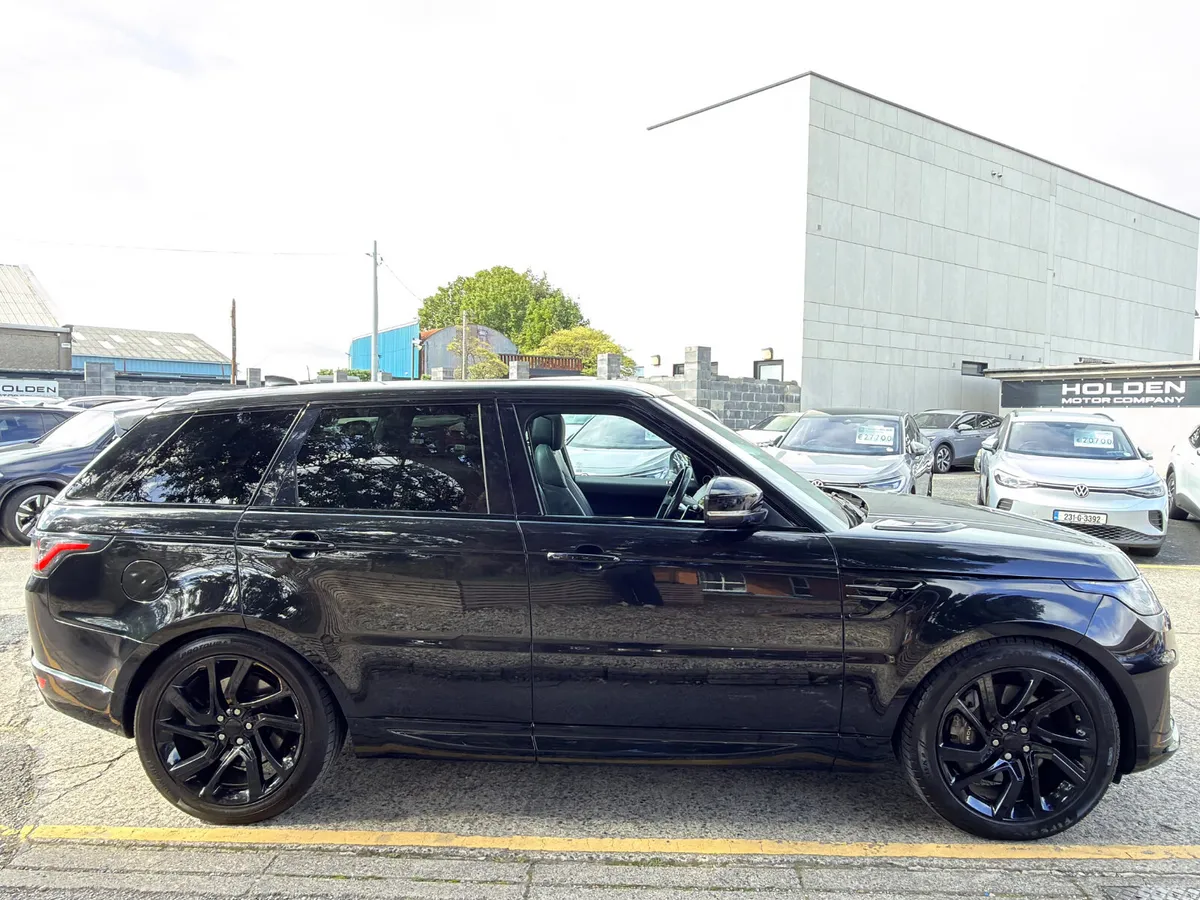 Land Rover Range Rover Sport SUV, Petrol Plug-in Hybrid, 2021, Black
