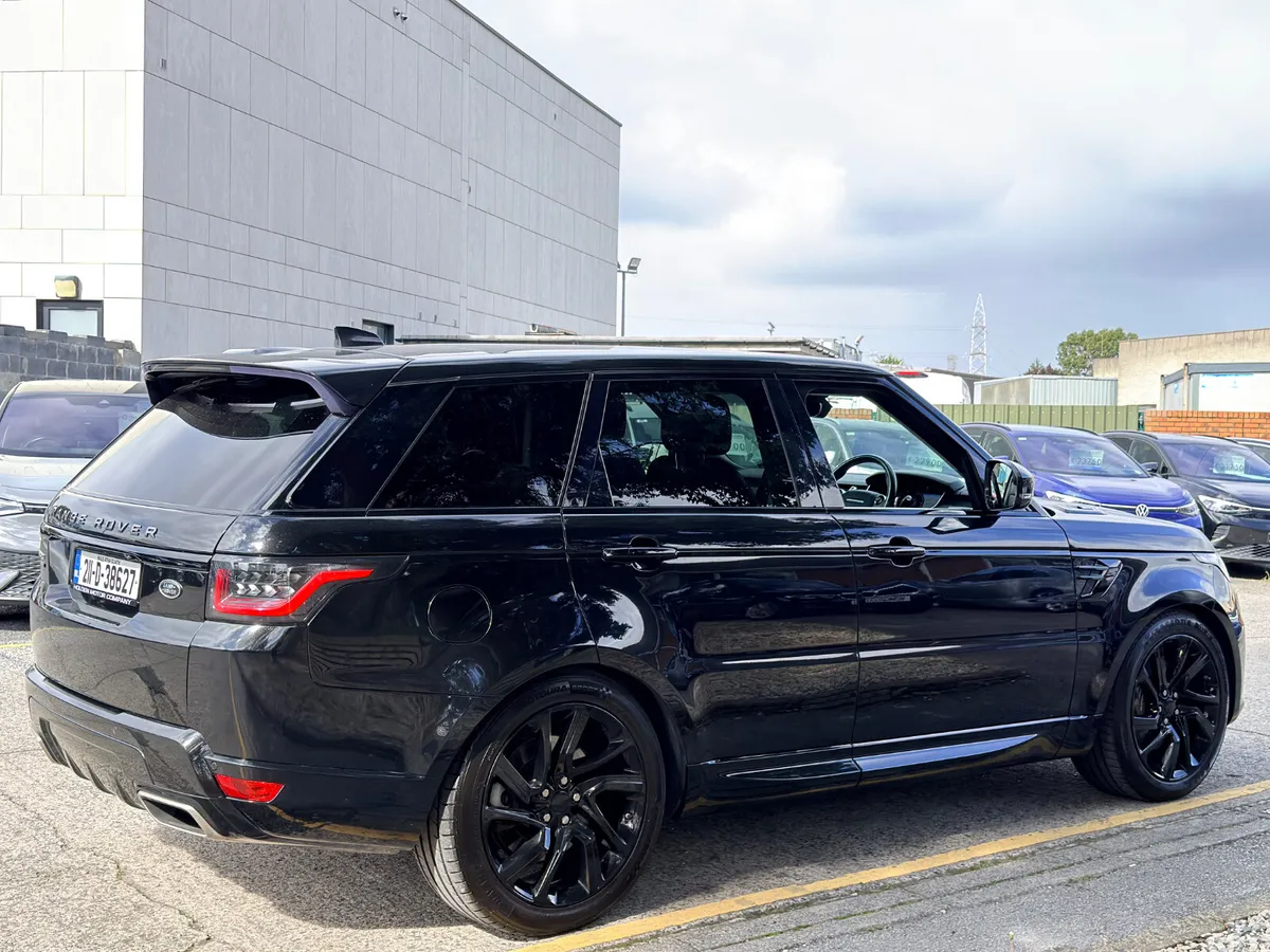 Land Rover Range Rover Sport SUV, Petrol Plug-in Hybrid, 2021, Black
