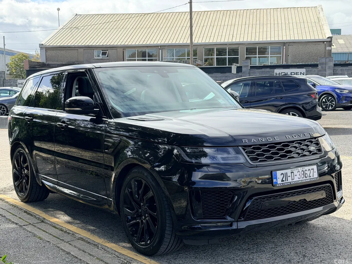 Land Rover Range Rover Sport SUV, Petrol Plug-in Hybrid, 2021, Black