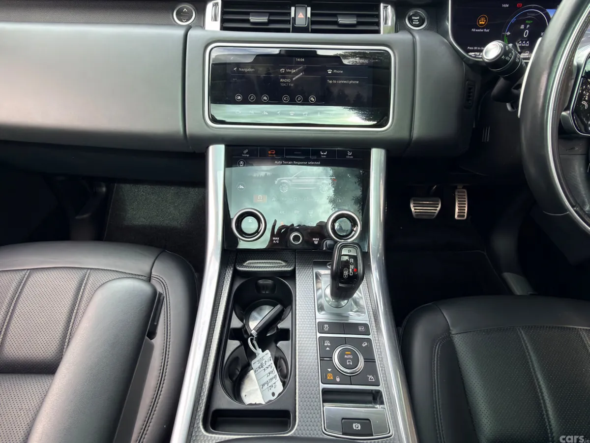 Land Rover Range Rover Sport SUV, Petrol Plug-in Hybrid, 2021, Black