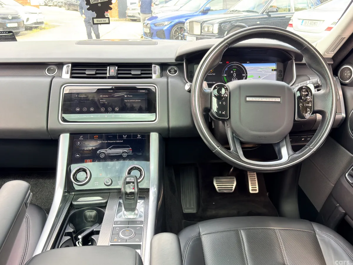 Land Rover Range Rover Sport SUV, Petrol Plug-in Hybrid, 2021, Black