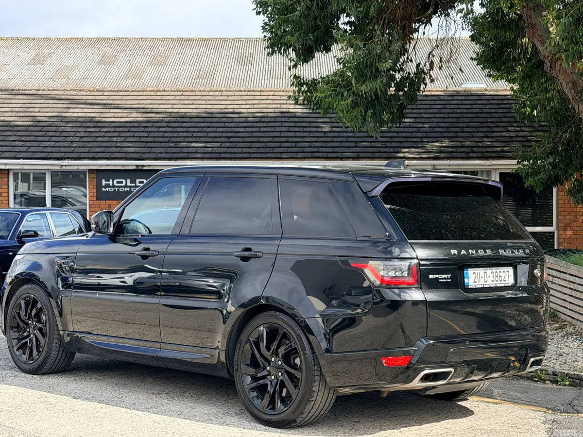 Land Rover Range Rover Sport SUV, Petrol Plug-in Hybrid, 2021, Black