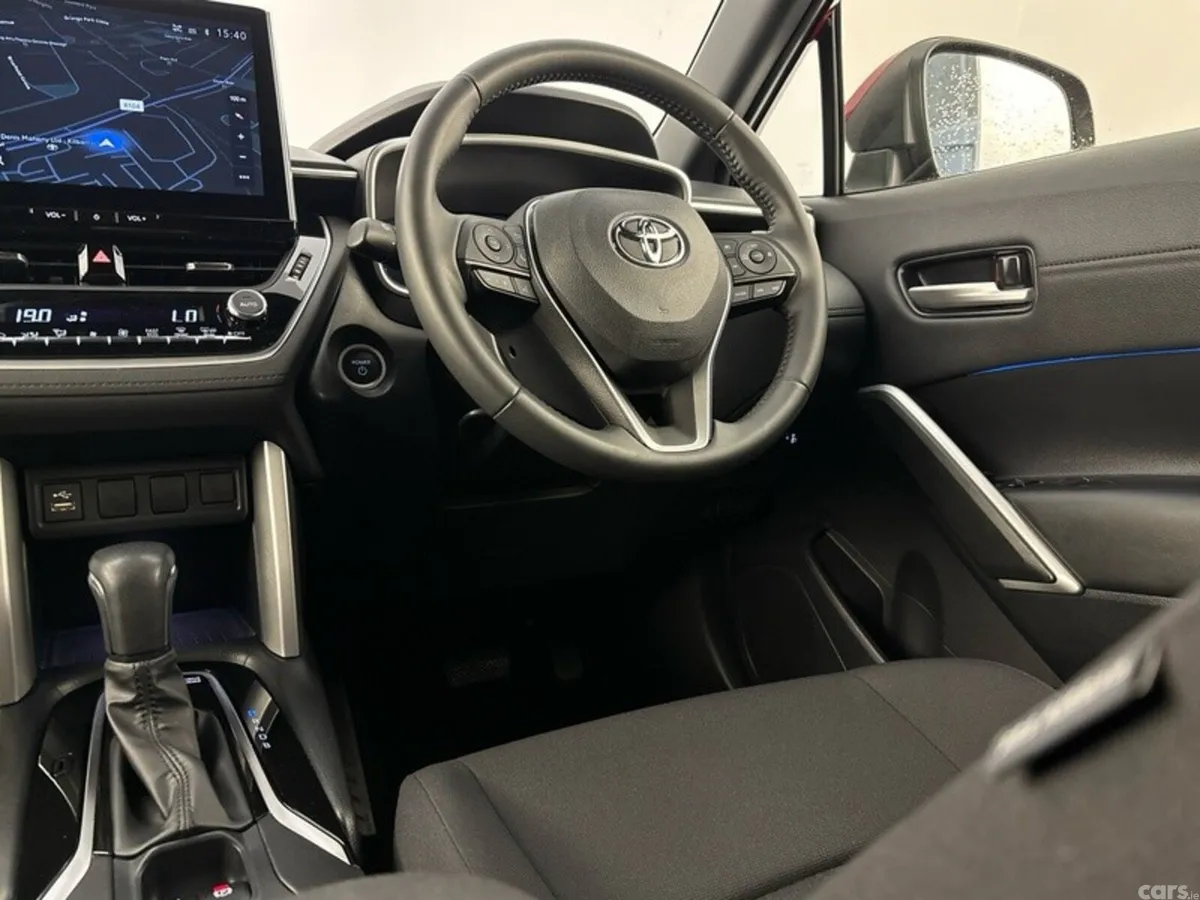 Toyota Corolla Cross SUV, Petrol Hybrid, 2023, Red