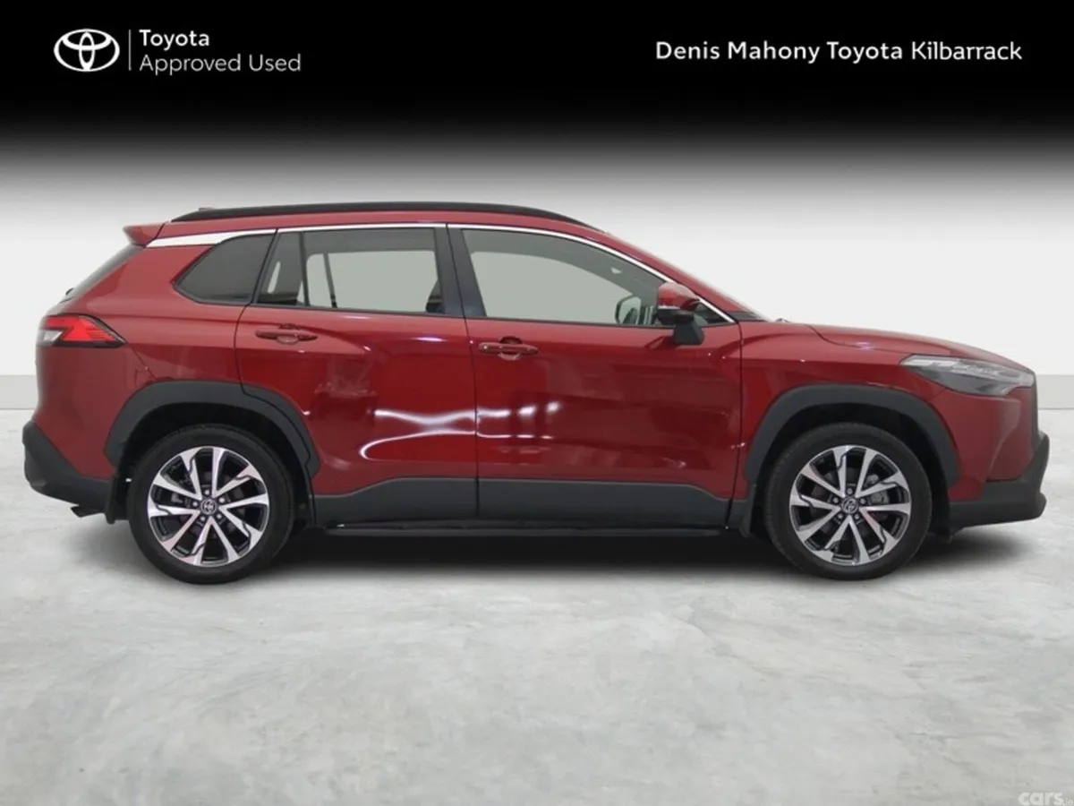 Toyota Corolla Cross SUV, Petrol Hybrid, 2023, Red