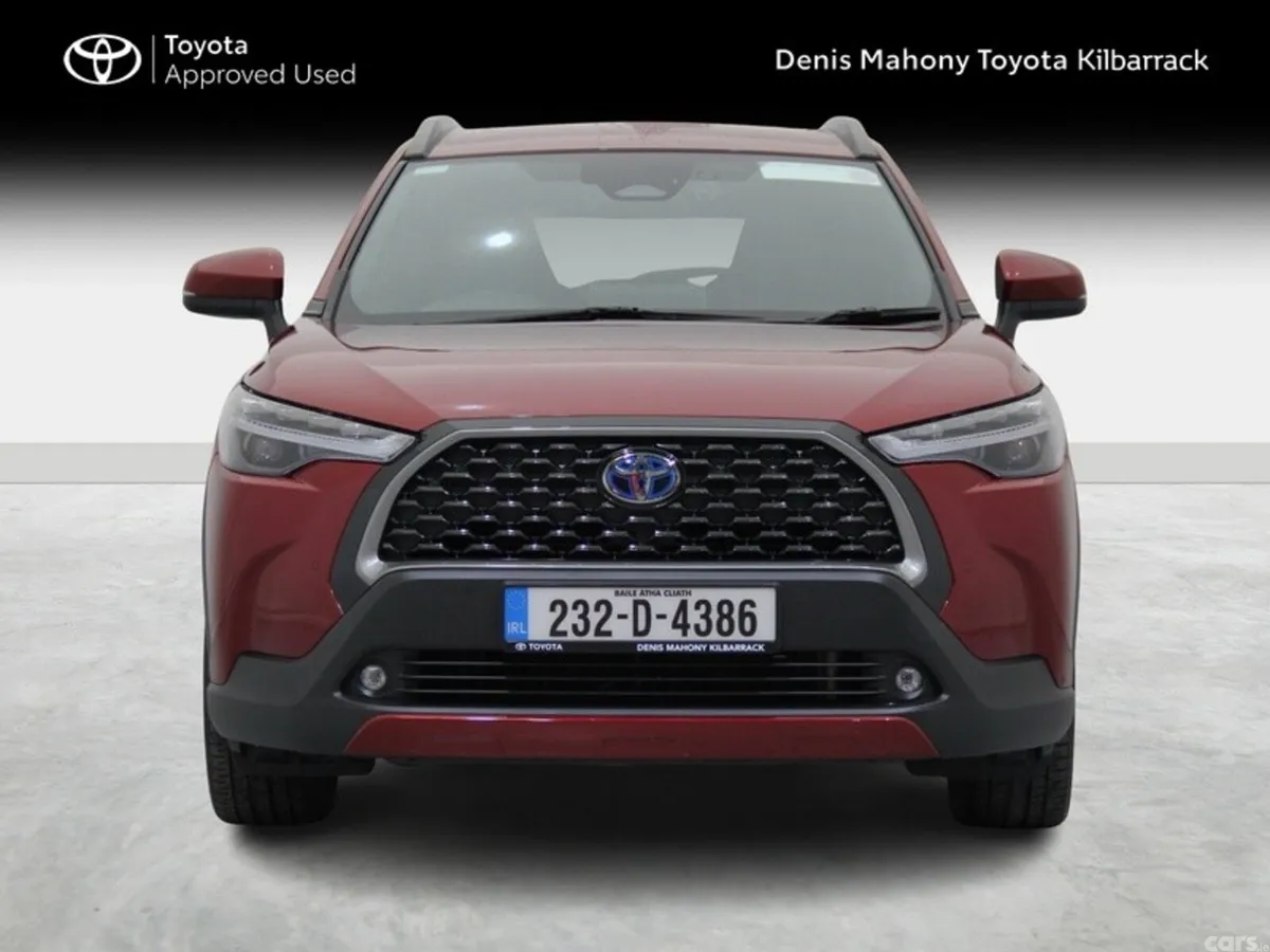 Toyota Corolla Cross SUV, Petrol Hybrid, 2023, Red