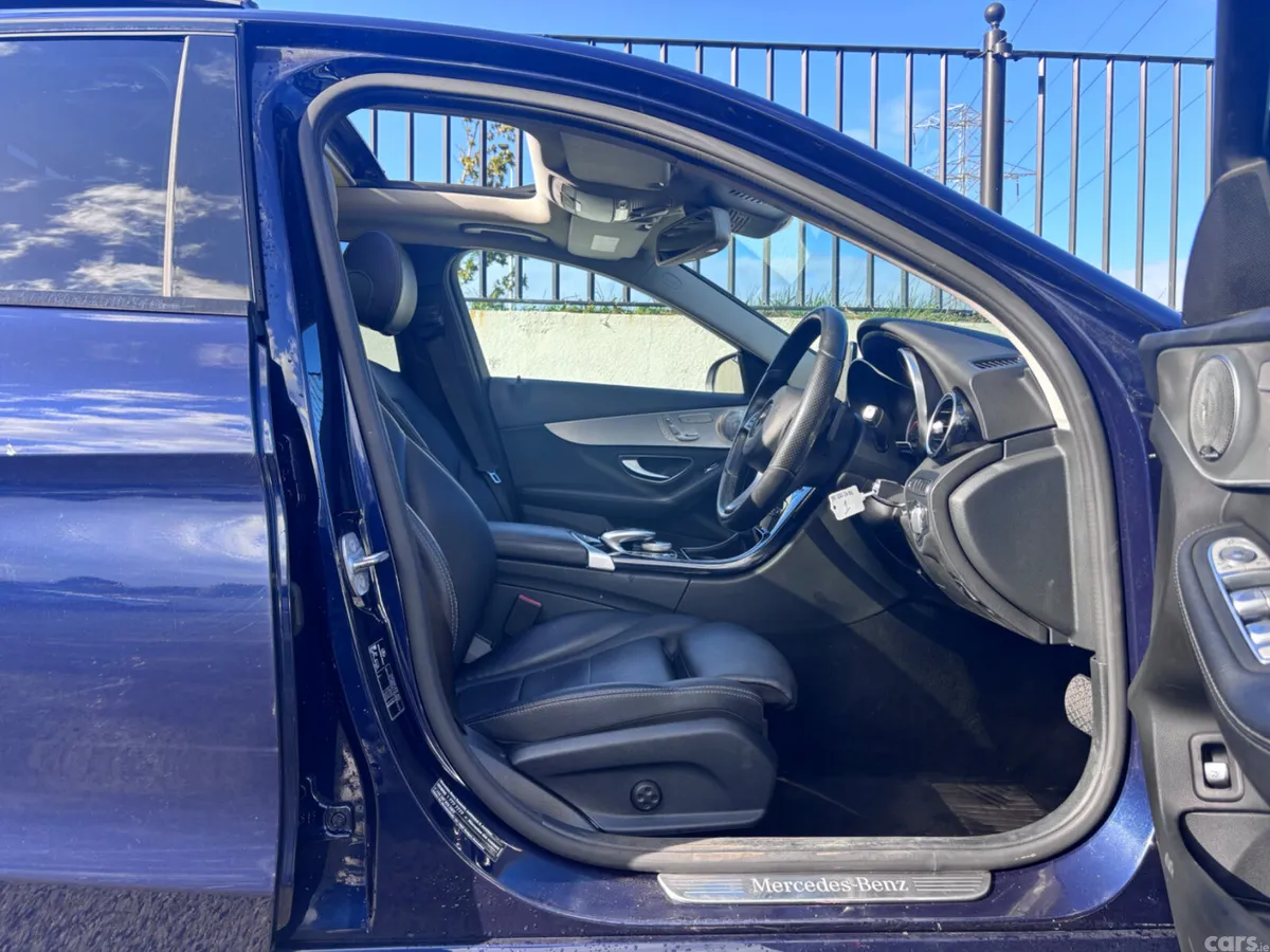 Mercedes-Benz C-Class Saloon, Petrol Plug-in Hybrid, 2017, Blue