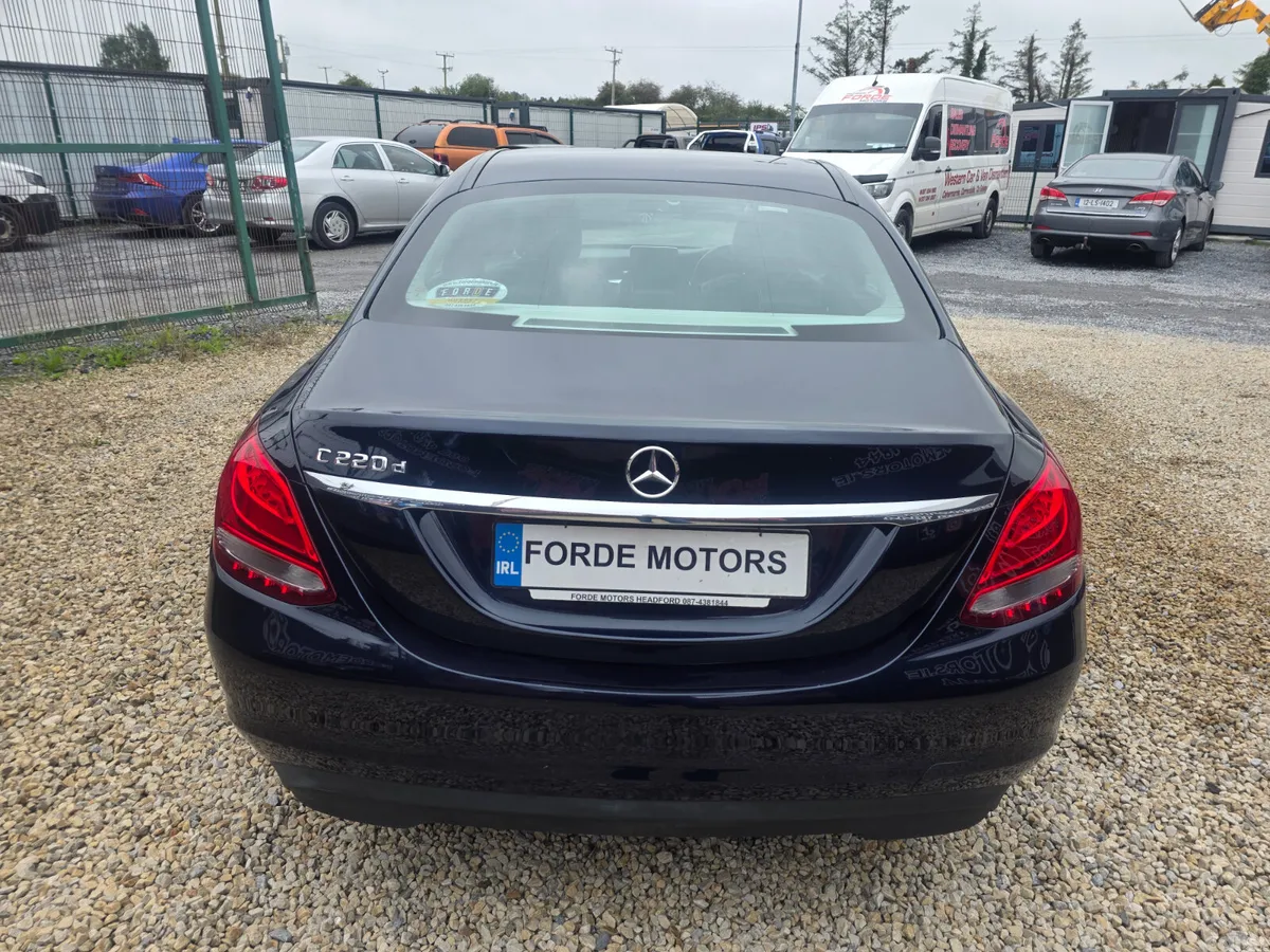 Mercedes-Benz C-Class Saloon, Diesel, 2016, Blue