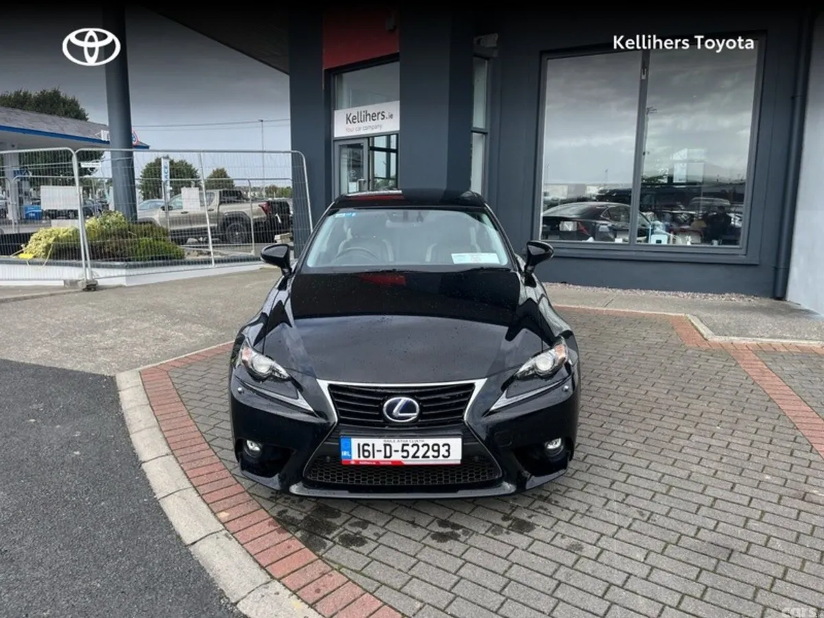 Lexus IS Saloon, Petrol Hybrid, 2016, Black