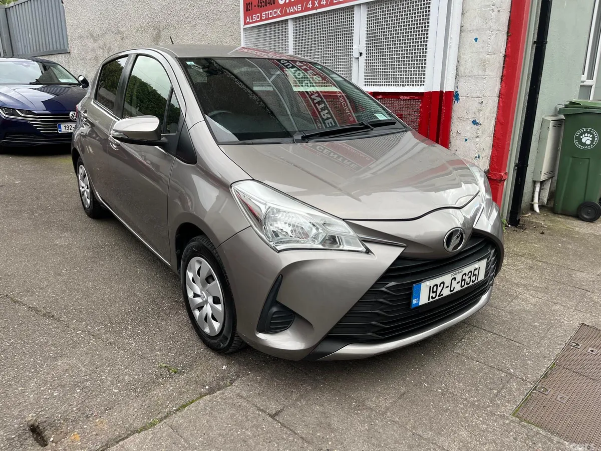 Toyota Vitz Hatchback, Petrol, 2019, Brown