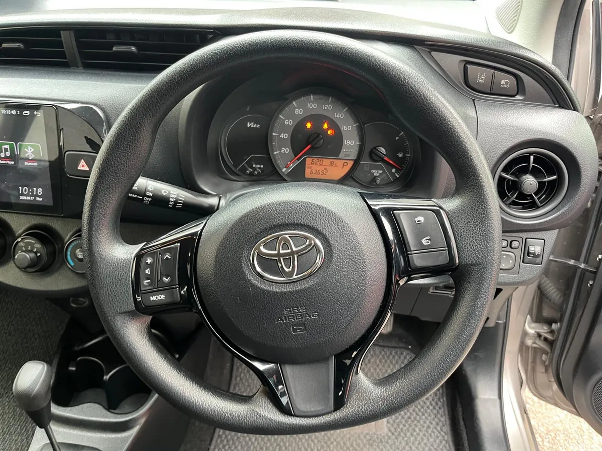 Toyota Vitz Hatchback, Petrol, 2019, Brown