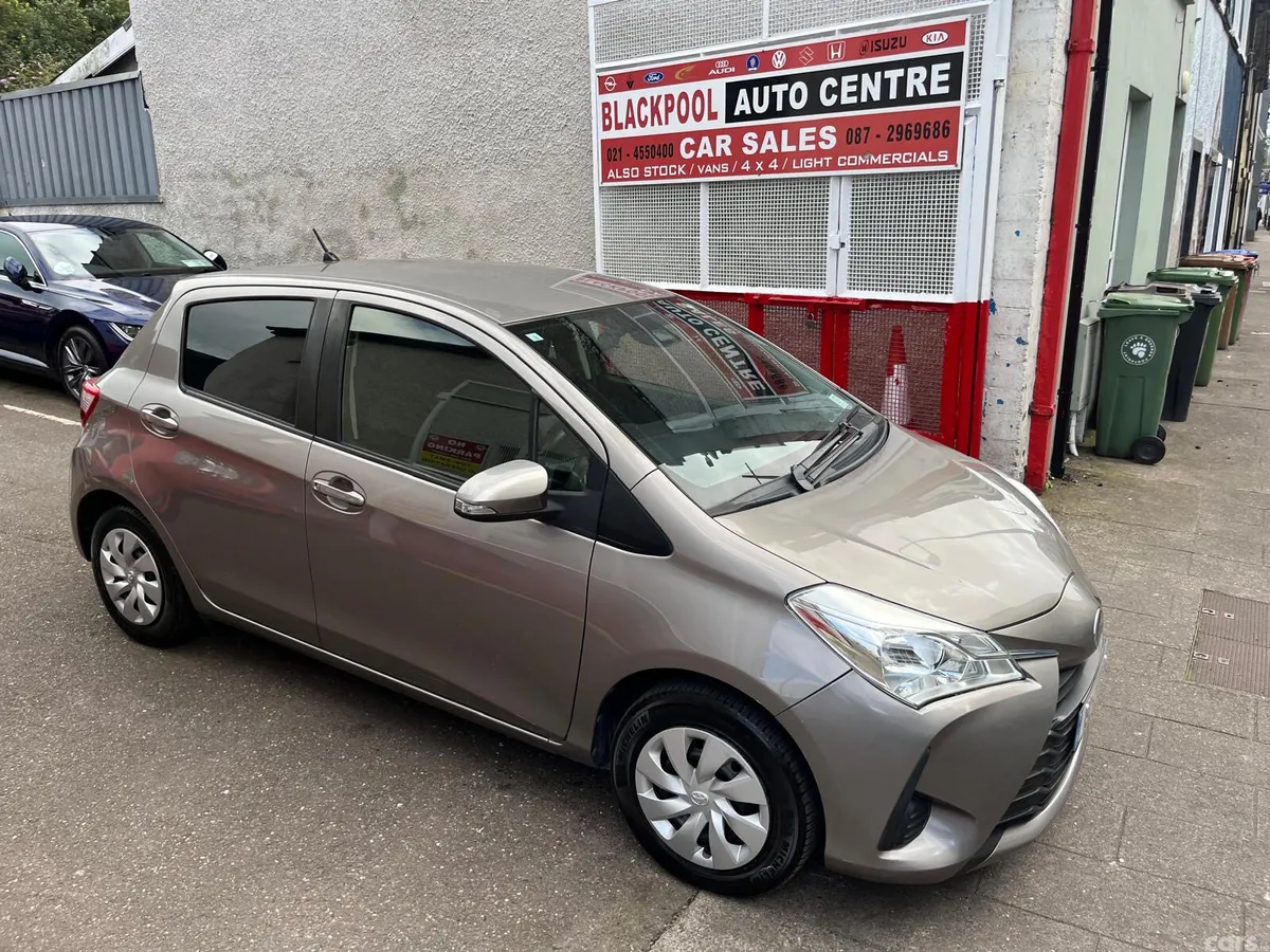Toyota Vitz Hatchback, Petrol, 2019, Brown