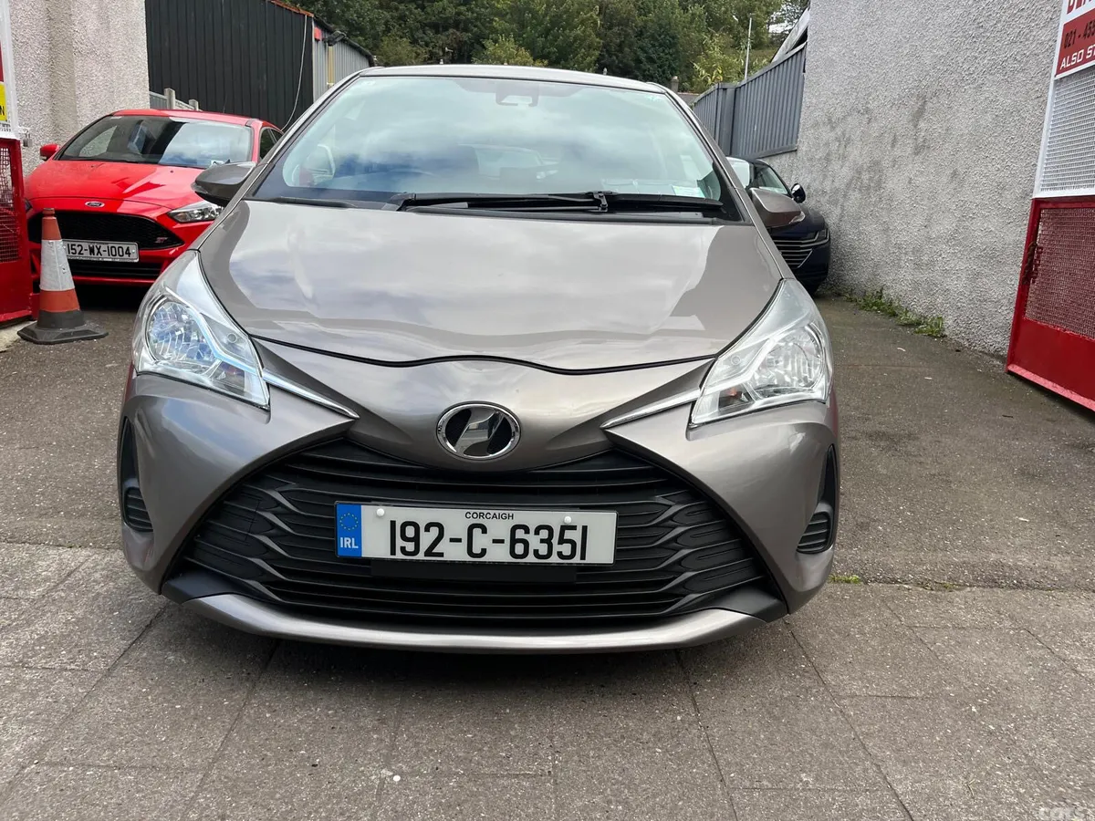 Toyota Vitz Hatchback, Petrol, 2019, Brown