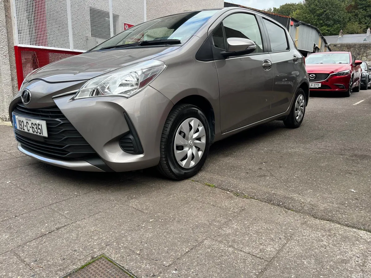 Toyota Vitz Hatchback, Petrol, 2019, Brown