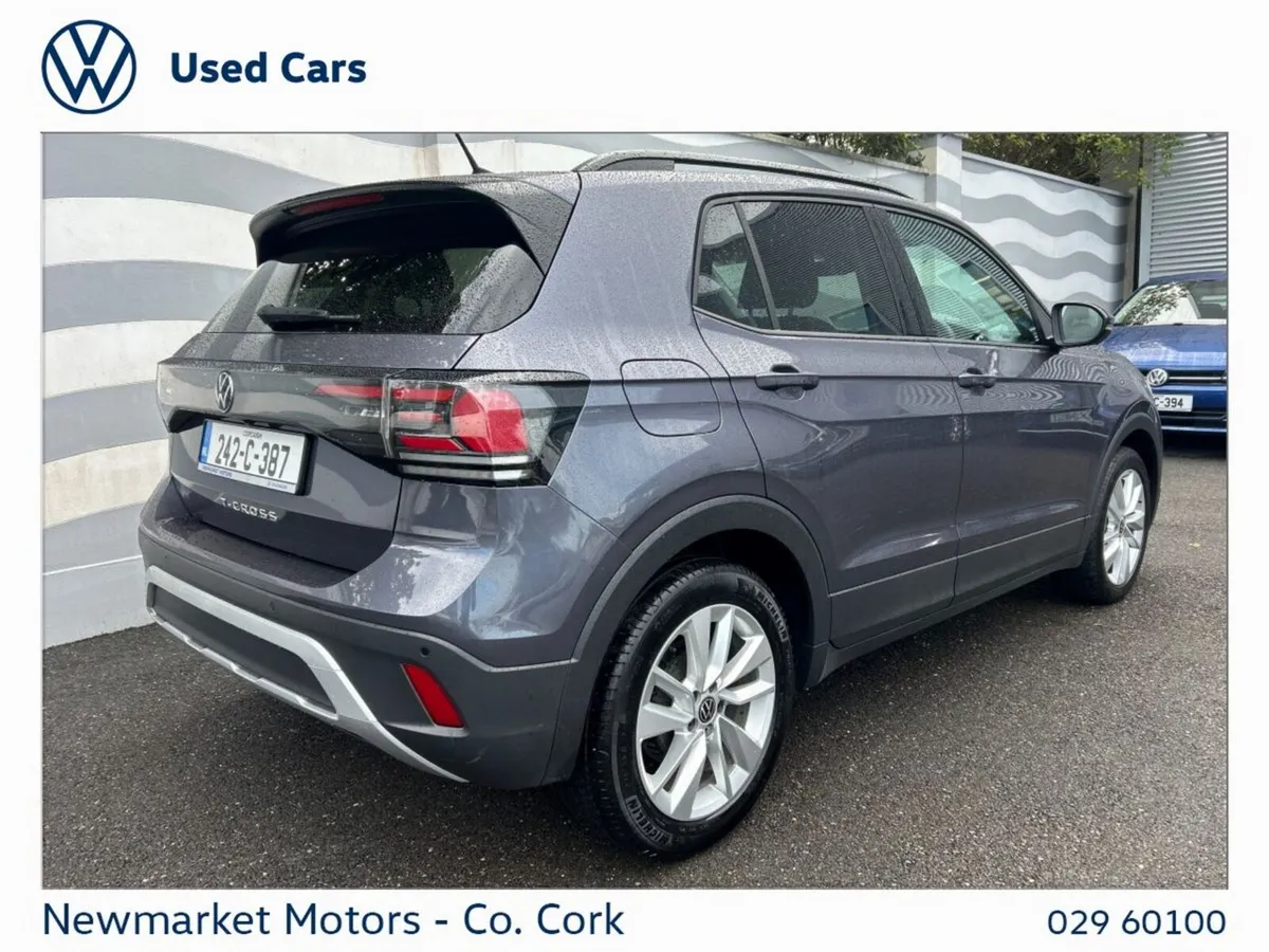 Volkswagen T-Cross SUV, Petrol, 2024, Grey