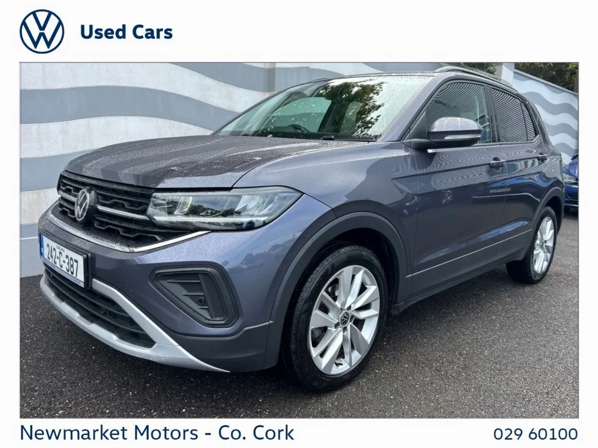 Volkswagen T-Cross SUV, Petrol, 2024, Grey