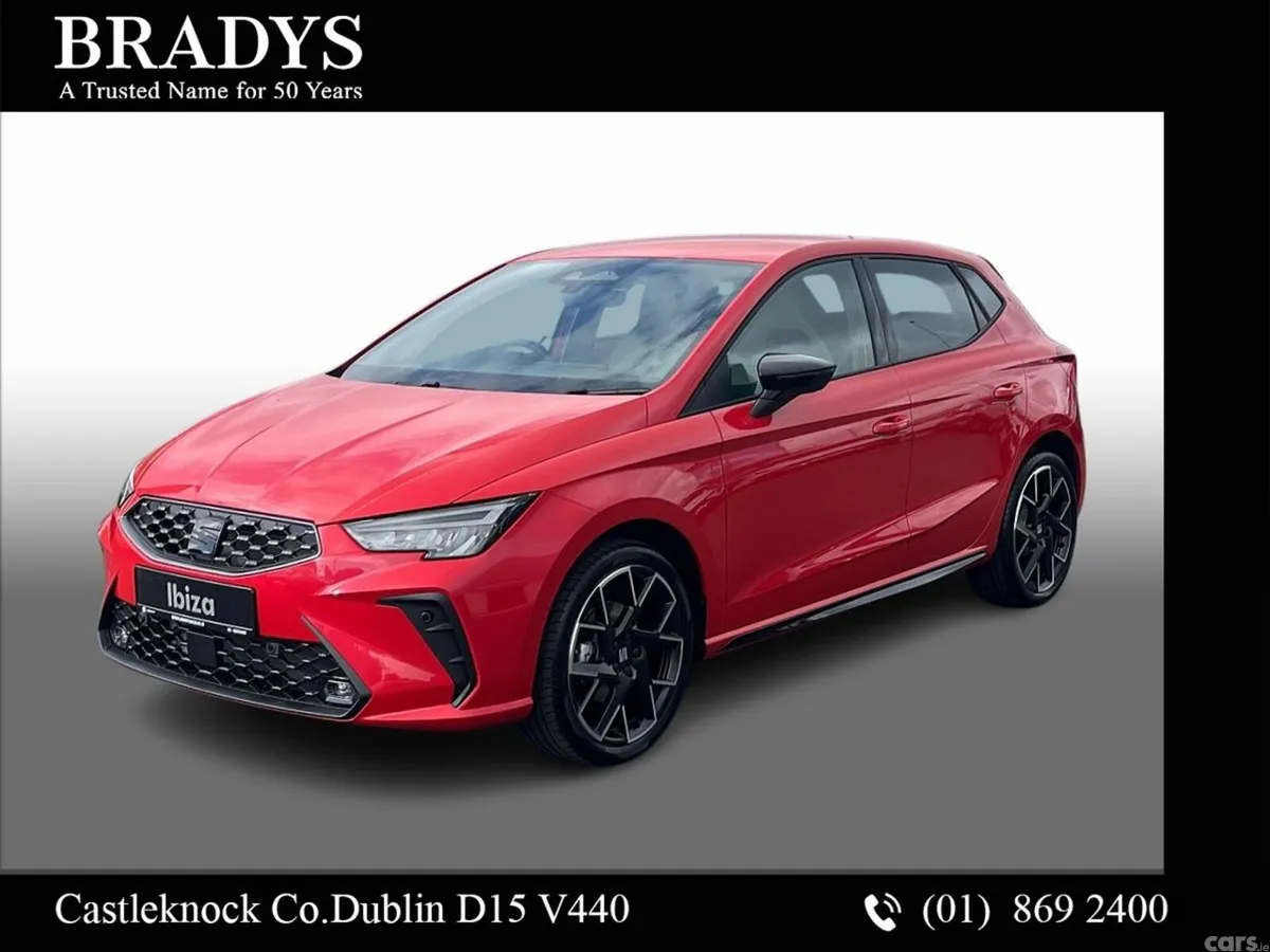 SEAT Ibiza Hatchback, Petrol, 2027, Red
