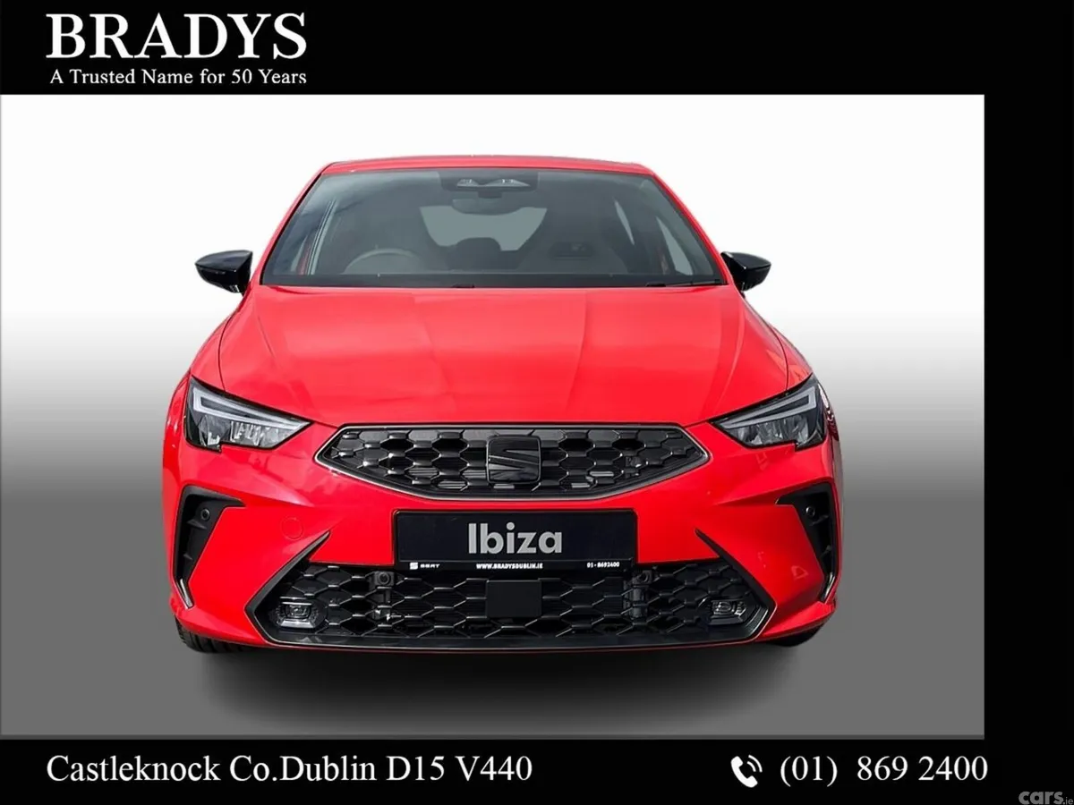 SEAT Ibiza Hatchback, Petrol, 2027, Red