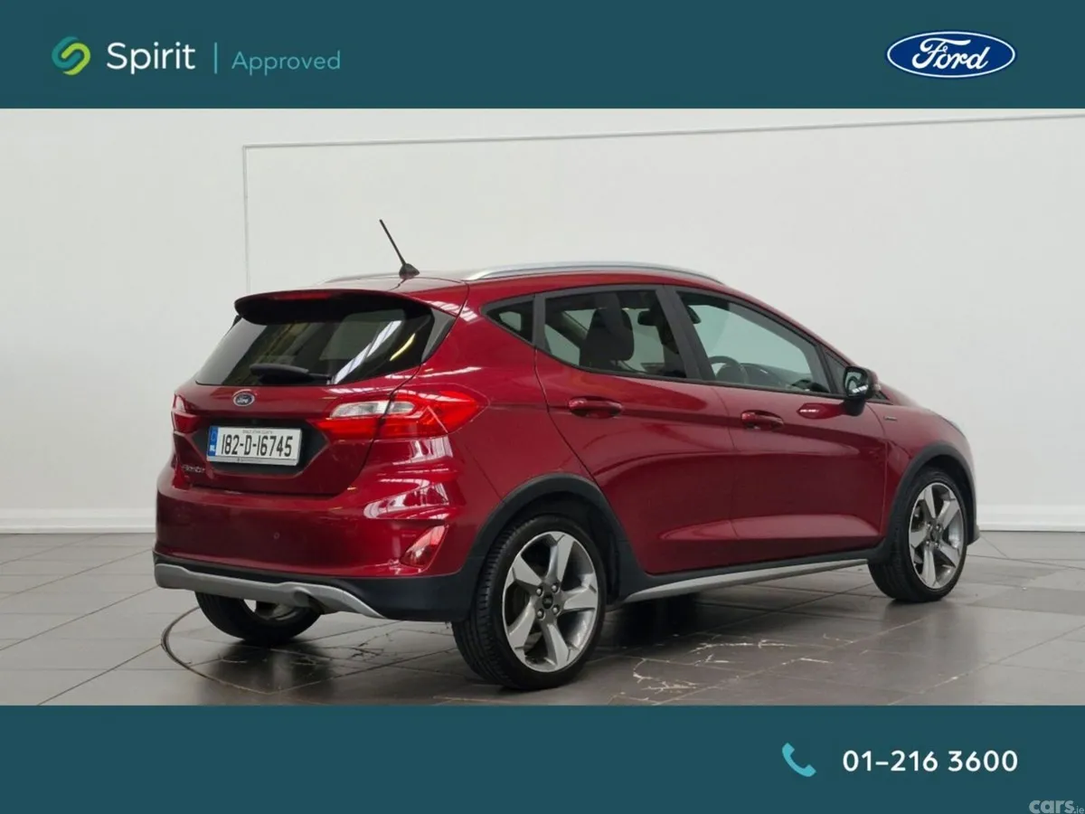 Ford Fiesta Hatchback, Petrol, 2018, Red