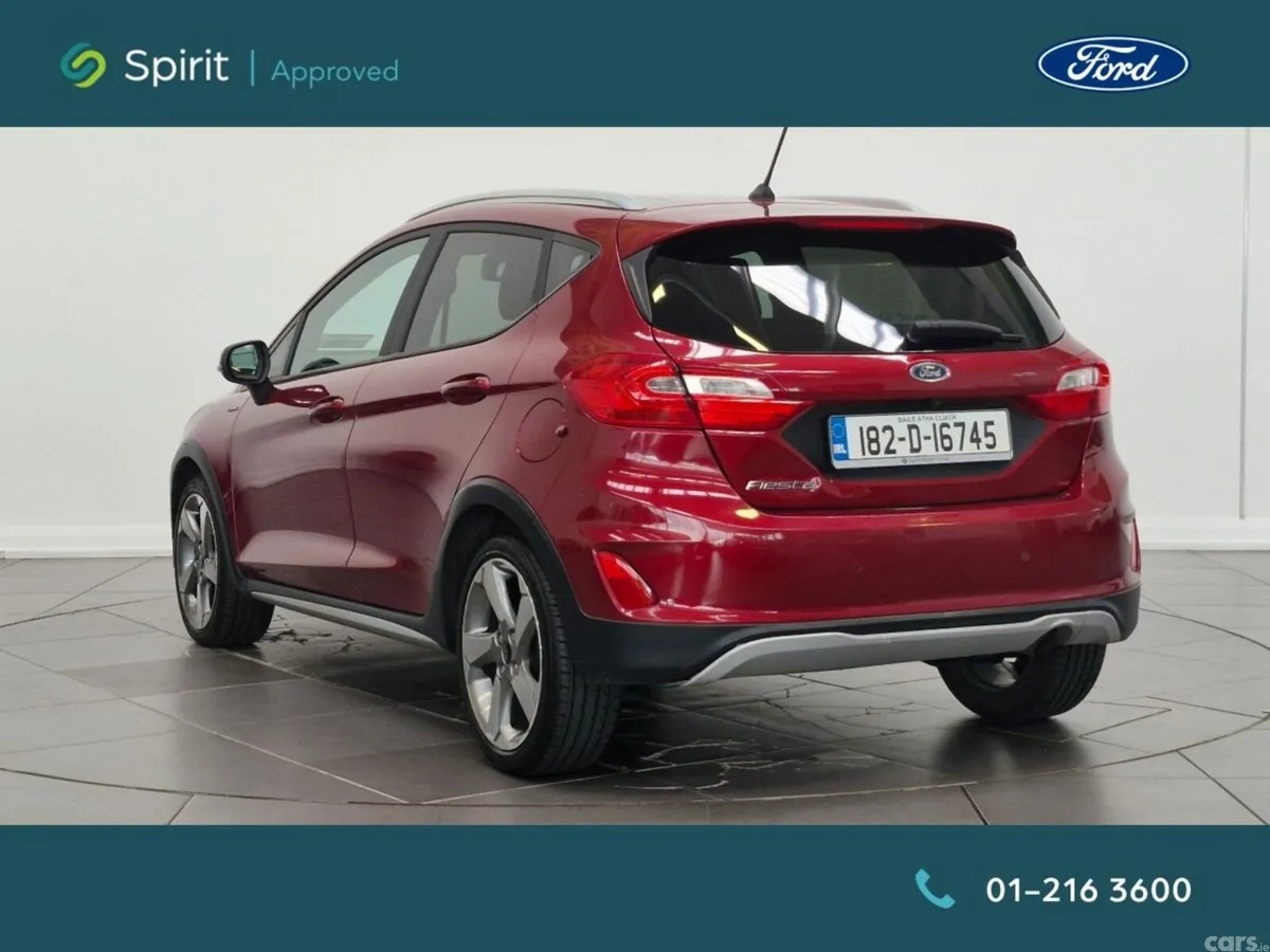 Ford Fiesta Hatchback, Petrol, 2018, Red