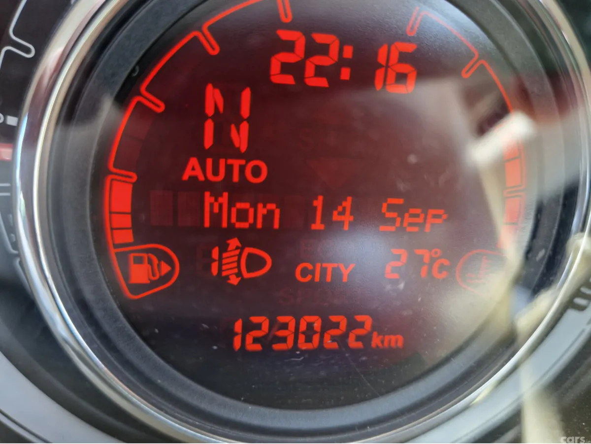 Fiat 500 Hatchback, Petrol, 2015, Blue