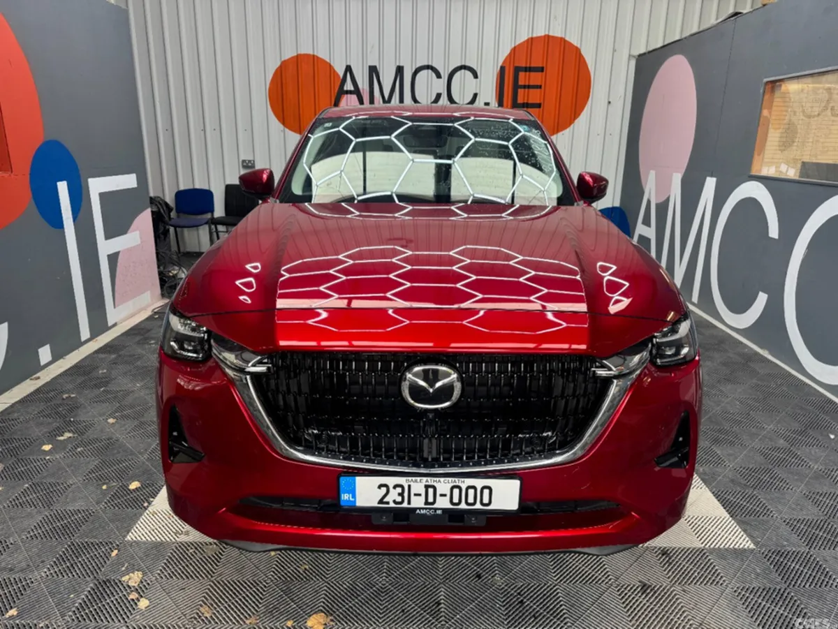 Mazda CX-60 SUV, Petrol Plug-in Hybrid, 2023, Red
