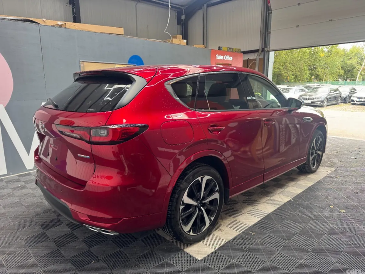 Mazda CX-60 SUV, Petrol Plug-in Hybrid, 2023, Red