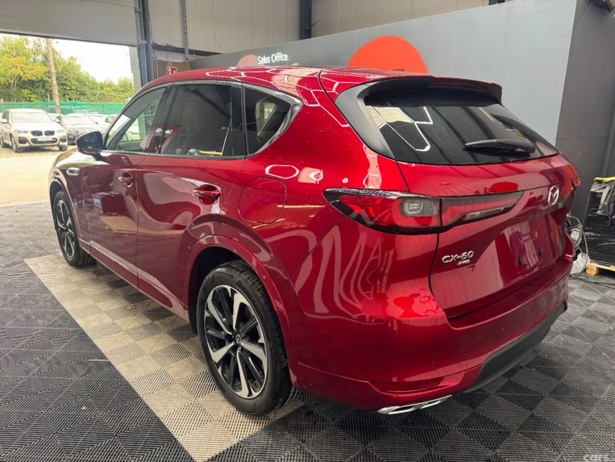 Mazda CX-60 SUV, Petrol Plug-in Hybrid, 2023, Red