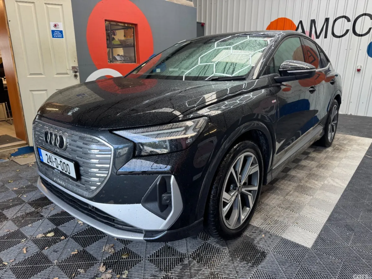 Audi Q4 e-tron SUV, Electric, 2024, Black