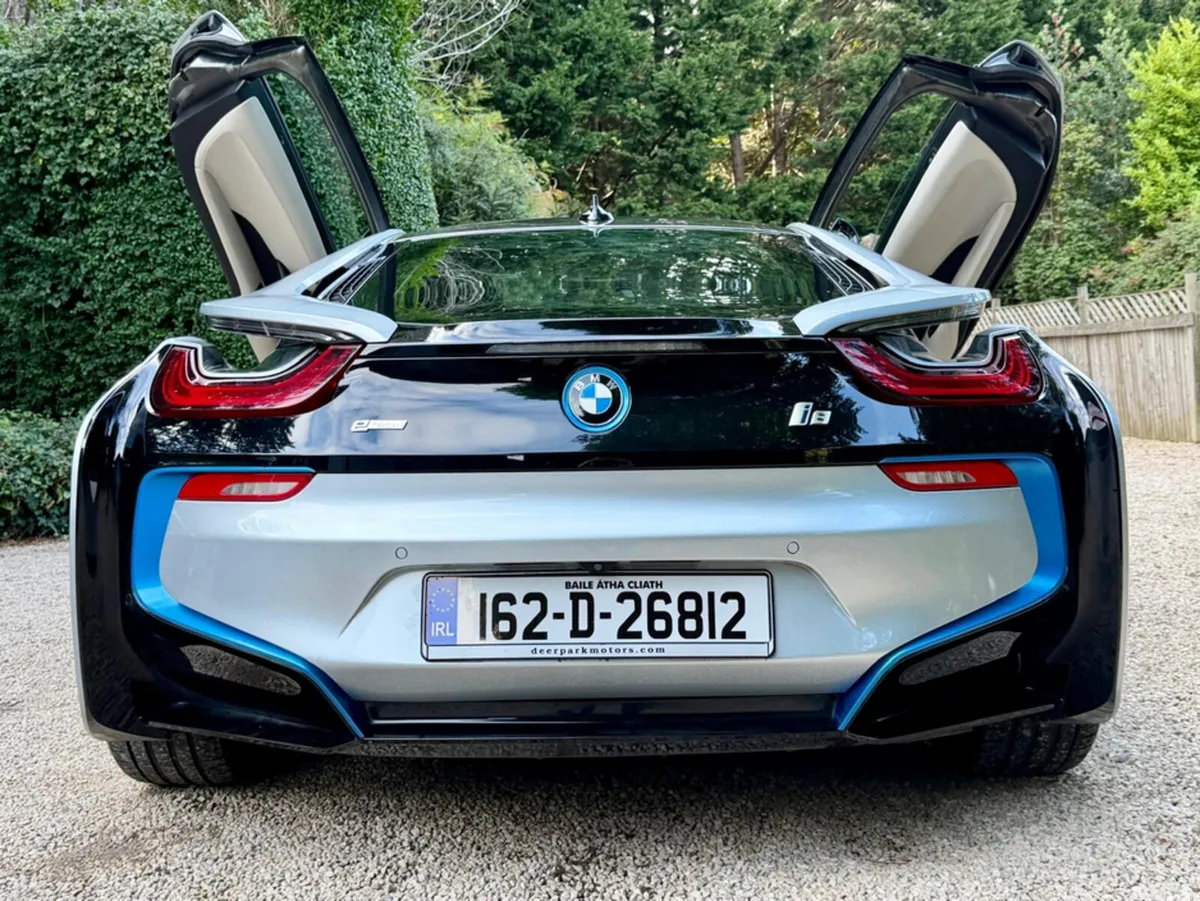 BMW i8 Coupe, Petrol Plug-in Hybrid, 2016, Silver