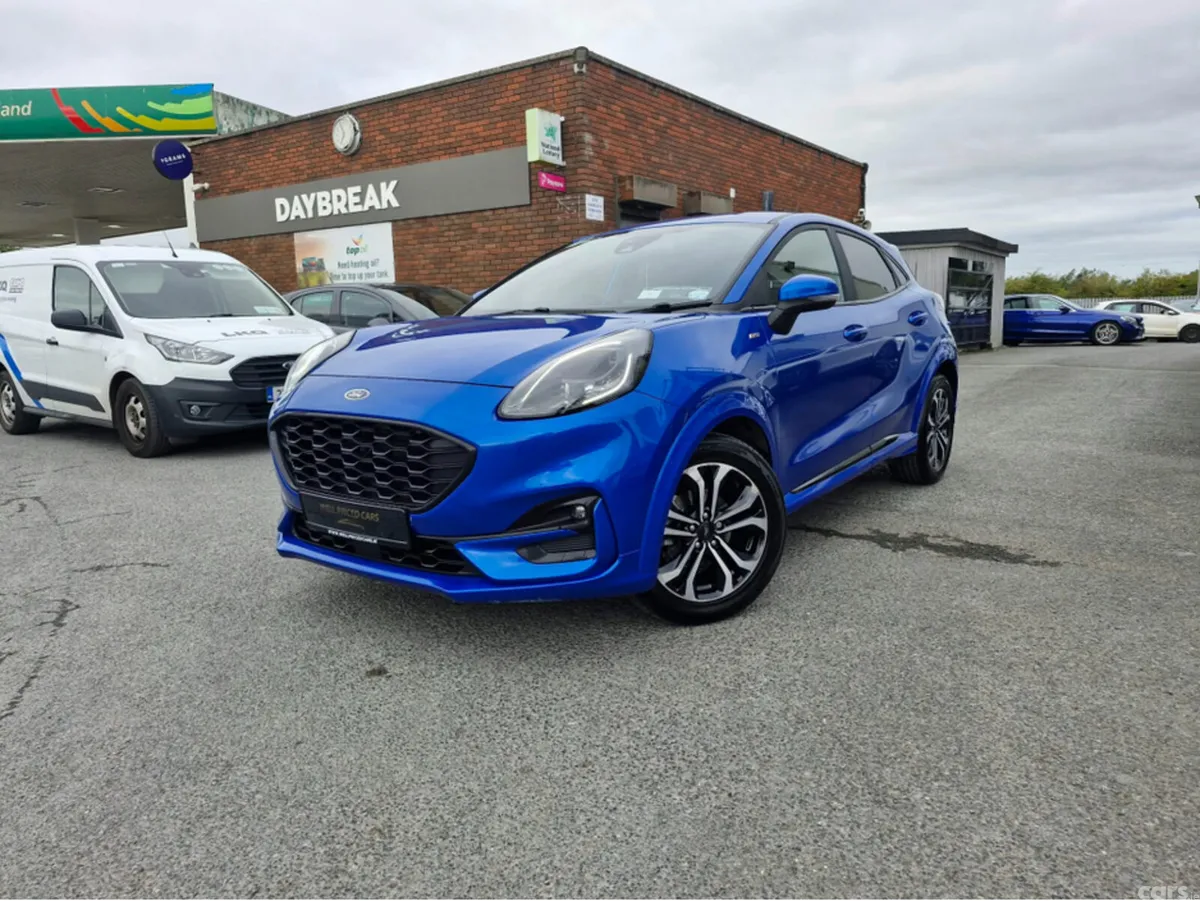 Ford Puma MPV, Petrol Hybrid, 2021, Blue