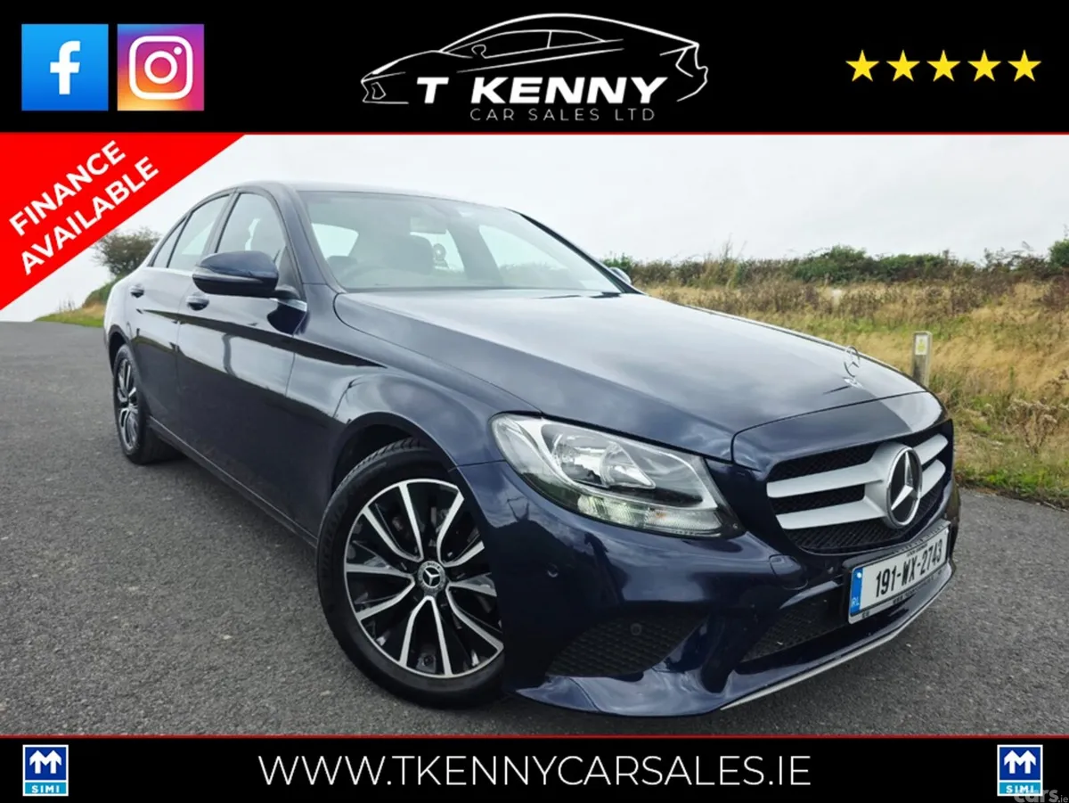 Mercedes-Benz C-Class Saloon, Diesel, 2019, Blue