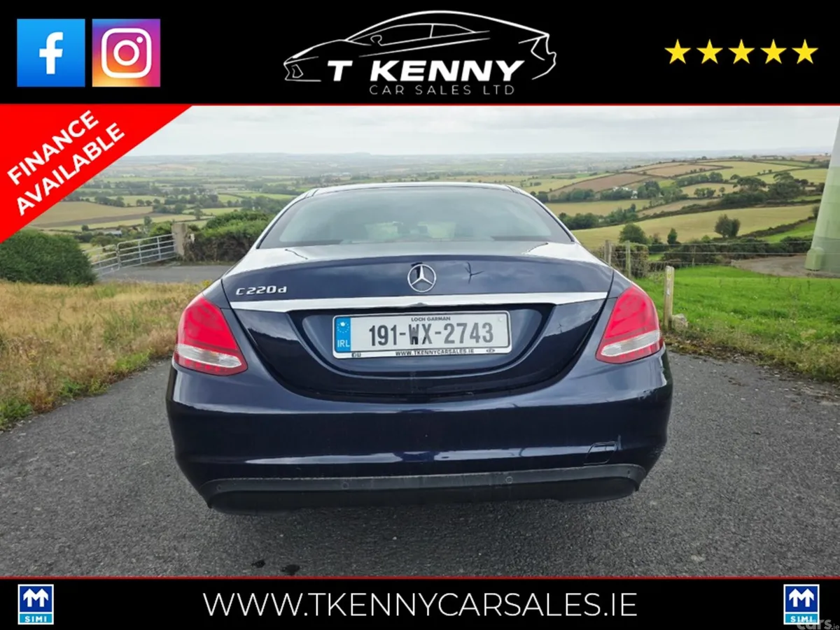 Mercedes-Benz C-Class Saloon, Diesel, 2019, Blue