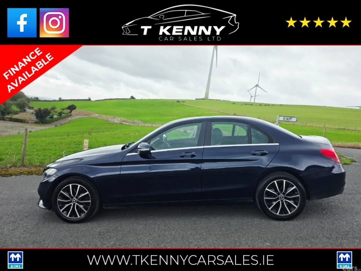 Mercedes-Benz C-Class Saloon, Diesel, 2019, Blue