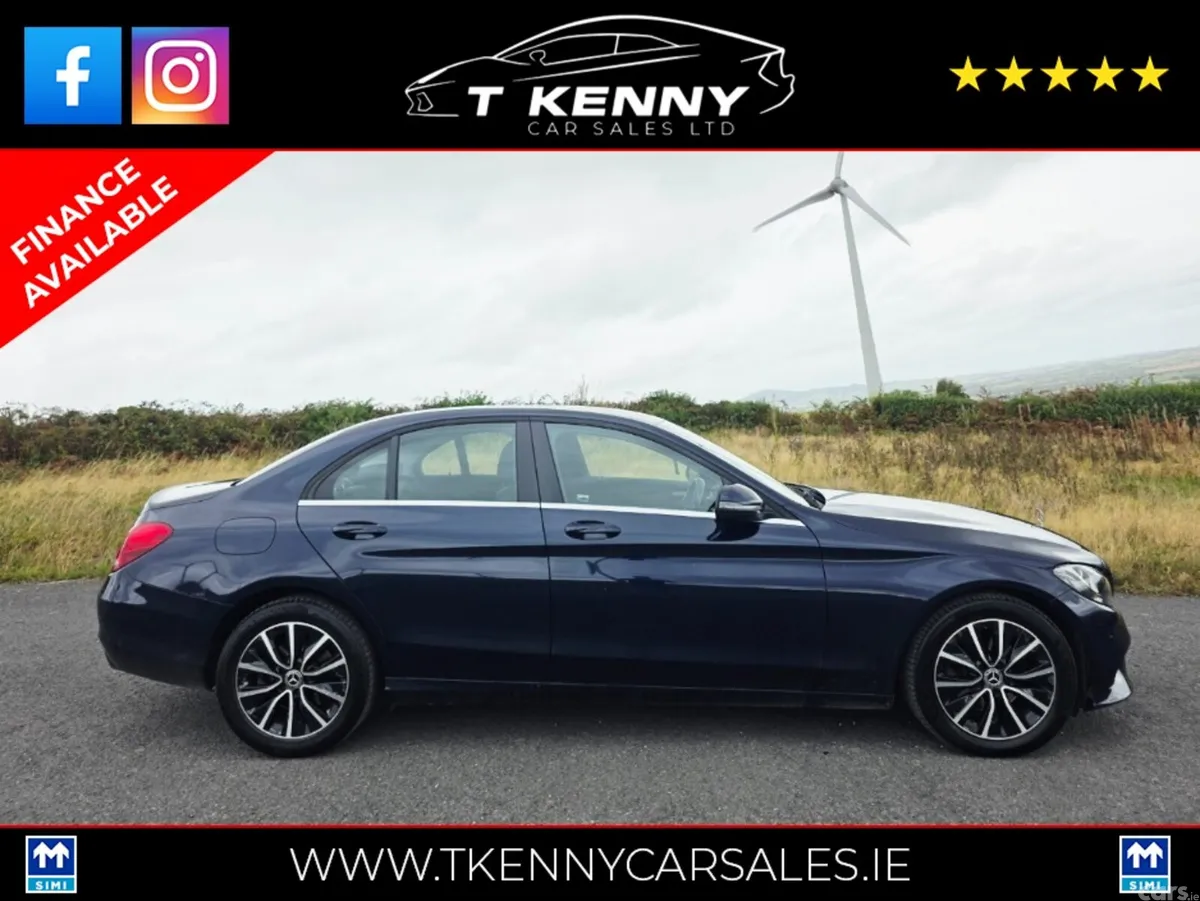 Mercedes-Benz C-Class Saloon, Diesel, 2019, Blue